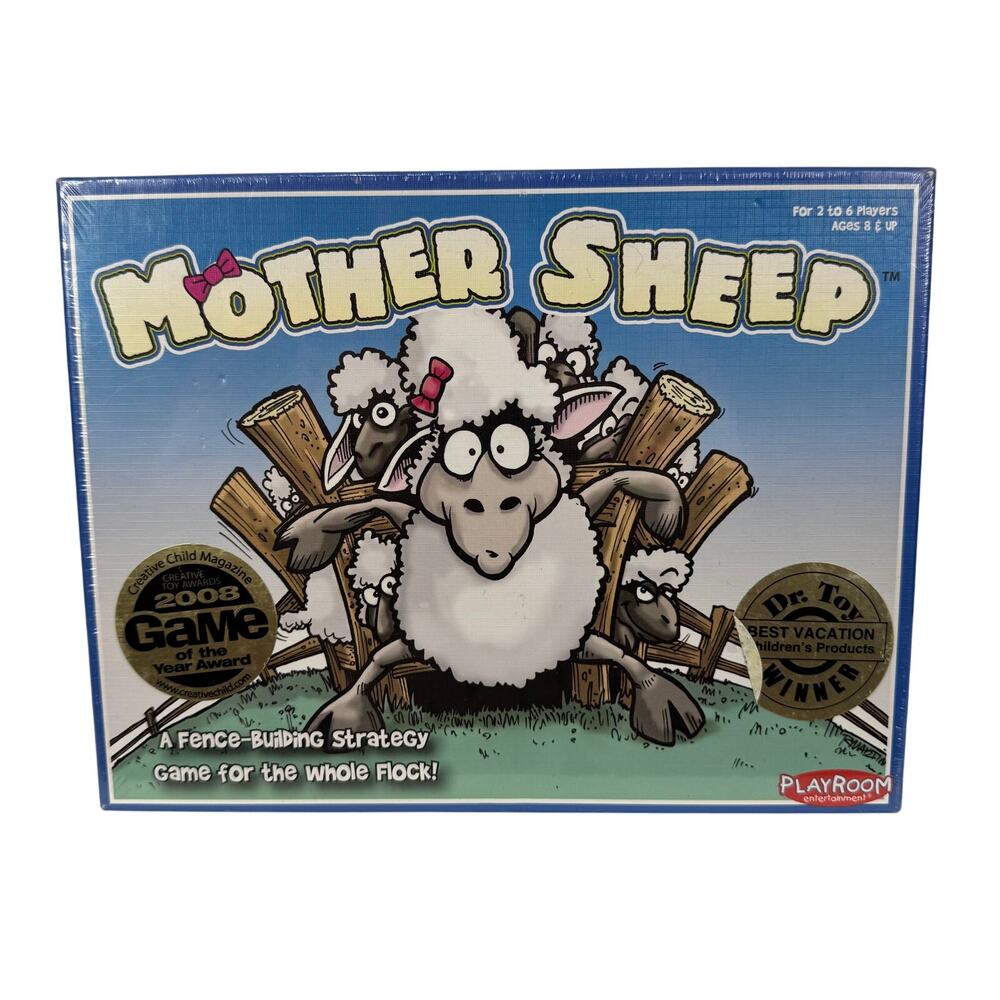 Mother Sheep (Board Game, 2006) Playroom animals drawing‎ family party Sealed